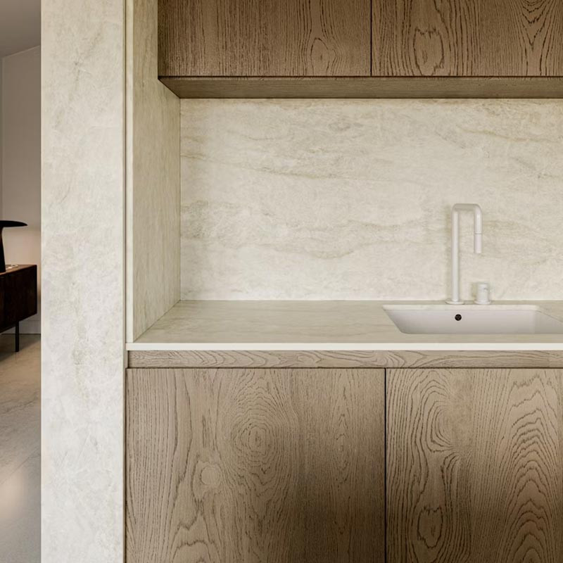 Plan de travail en Dekton® sur mesure Nara